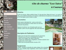 Tablet Screenshot of gite-cistes-coaraze.chezvotrehote.fr