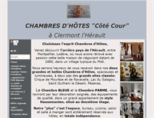 Tablet Screenshot of cote-cour-clermont-herault.chezvotrehote.fr
