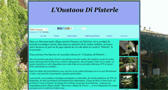 Desktop Screenshot of loustaou-di-pisterle.chezvotrehote.fr
