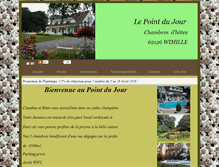Tablet Screenshot of le-point-du-jour.chezvotrehote.fr